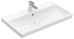 Villeroy & Boch AVENTO - Umývadlo, 800x470x165 mm, s prepadom, biela Alpin CeramicPlus 415680R1