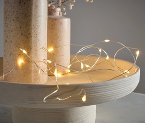 Svetelná reťaz s mikro LED, kvapky