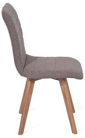 Sivé/béžové jedálenské stoličky v súprave 2 ks Veva - Bonami Selection