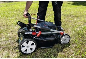 Aku kosačka Metabo RM 36-18 LTX BL 46 vr. 2 ks aku a rýchlonabíjačky