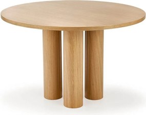 Okrúhly stôl Elefante 120 cm, prírodný dub