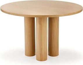Okrúhly stôl Elefante 120 cm, prírodný dub
