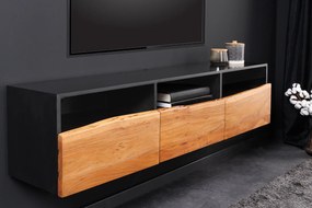 TV Komoda Organic Artwork 140 cm Akácia závesná