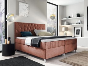 Kontinentálna posteľ Nilezi, Rozmer postele: 140x200, Dostupné poťahy: Manila 32