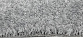 Koberce Breno Metrážny koberec FUEGO 95, šíře role 500 cm, sivá