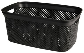 Storage Solutions Kôš na bielizeň Black 35 l