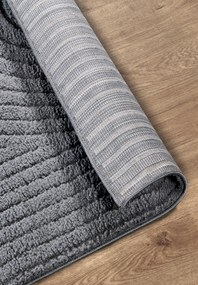 ELLE Decoration, Kusový koberec New York 106206 Anthracite, 80x120, šedá, chodba / predsieň