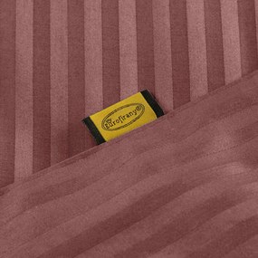 SATÉNOVÉ OBLIEČKY VERA 200X220 CM, 2 KS 70X80 CM BORDOVÉ