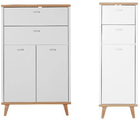 Livarno home Skrinka do kúpeľne Corfu, 60 x 96 x 28 cm + Skrinka do kúpeľne Corfu, 32 x 96 x 28 cm  (800008576)