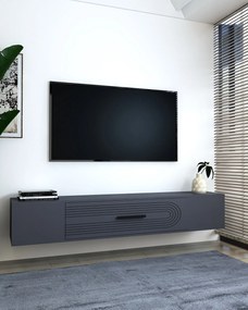 TV stolík/skrinka Kondor C (antracit). Akcia -16%. Vlastná spoľahlivá doprava až k Vám domov. 1127731