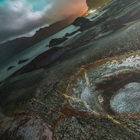 Obraz - Nočná scéna (120x50 cm)