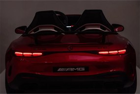 LEAN CARS Elektrické autíčko Mercedes GT63 AMG DK-GT63 24V LCD červené lakované