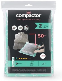 Vákuové vrecia v súprave 2 ks Roll Up L – Compactor