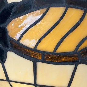 Rustikálna lampa Tiffany vitráž Prezent 147 vzor 1