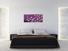 Obraz - Jarný súmrak (120x50 cm)