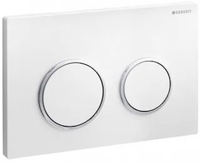 Geberit Omega20 ovládacie tlačidlo plast biele 115.085.KJ.1