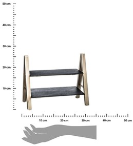 Servírovací podnos Siga tmavošedý