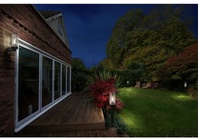 Ledvance - Vonkajšia lampa AMBER 1xE27/20W/230V IP44