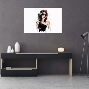 Obraz - Fashion woman (90x60 cm)