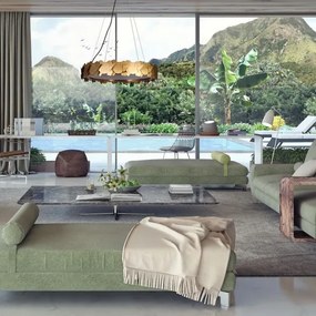 LED Luster na lanku SOHO GOLD LED/24W/230V