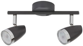 Rabalux KAREN 6513 LED stropné bodové svietidlo 2x4W | 560lm | 3000K | IP20 - čierna