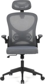 Kancelárska stolička sivá KA-K2021 GREY