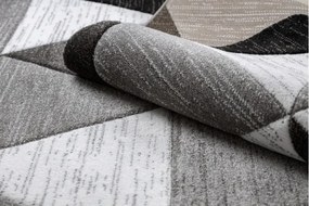 Koberec ALTER Rino Trojuholníky sivý