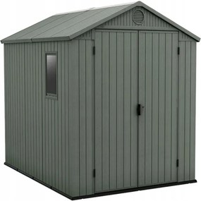 Záhradný domček na náradie Darwin 6x8 Keter Úložný priestor na náradie zelený