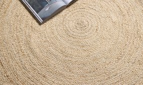Diamond Carpets India, Ručne viazaný kusový koberec Arcadia SM-01 Natural Multi kruh, 80x80 (priemer) kruh, viacfarebná, chodba / predsieň