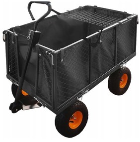 Záhradný vozík na nafukovacích kolesách 220 l / 350 kg
