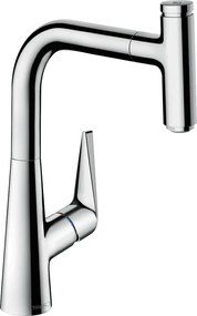 Hansgrohe Talis Select M51, drezová batéria s výsuvnou koncovkou, chrómová, HAN-72822000