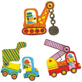 Puzzle Duo – Pohyblivé autá