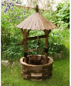 Bestent Dekoračná drevená studňa Charlie