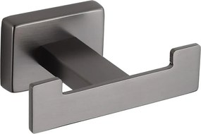 Mexen Arno, dvojitý háčik na uterák, grafitová, 7020735-66