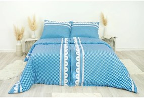 Stanex Luxusné obliečky 100% Bavlna babičkine údolie modré 140x200/70x90 cm