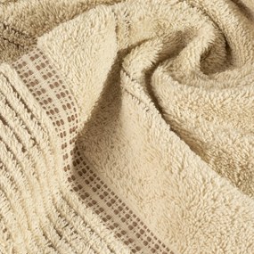 BAVLNENÝ UTERÁK TAYLOR 50X90 CM BÉŽOVÁ