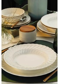 Jedálenská sada 24 ks biela/porcelán