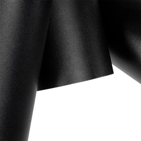 Dizajnové bodové svetlo čierne 2-žiarovkové nastaviteľné - Michael