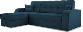 Rohová sedacia súprava Ottawa (tmavomodrá) (L). Akcia -20%. Vlastná spoľahlivá doprava až k Vám domov. 1071470