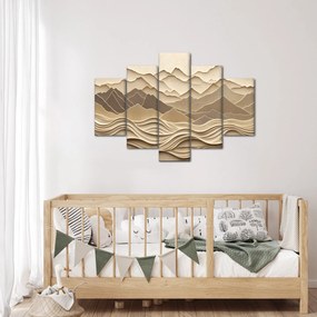 Obraz - 3D línia hôr (150x105 cm)