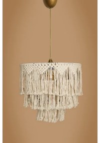 Závesný luster na lanku RIMINI 1xE27/40W/230V krémový