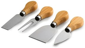 Servírovacia doska ESTERA s príborom, bambusová