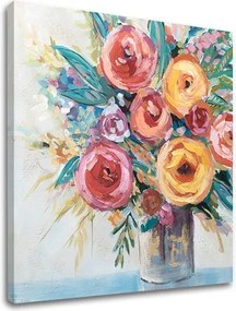 Obraz na plátne  KVETY 1 dielny XOBCHFL038