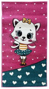 Koberec Play 1.2/1.7 08VPR Ružová