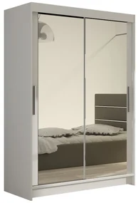 Skriňa Ada VII, Farby: biela, Osvetlenie: osvetlenie LED RGB - farebné