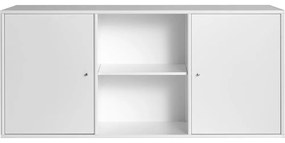 Biela nízka závesná komoda 133x61 cm Mistral – Hammel Furniture