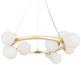 Maytoni MOD545PL-11BS - Luster na lanku DALLAS 11xG9/28W/230V zlatá