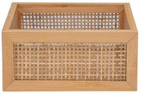 Bambusový kúpeľňový organizér Wenko Allegre, 15 x 7 cm