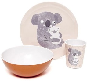 PETIT MONKEY Detská melamínová miska Koala