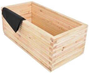 Drevený kvetináč 100 cm Maxi – Rojaplast